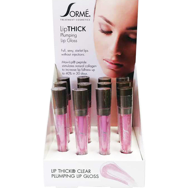 Lipthick Plumping Lip Gloss Clear Prepack – Sorme Cosmetics